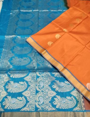 SOFT SILK SAREE WITH BLOUSE
